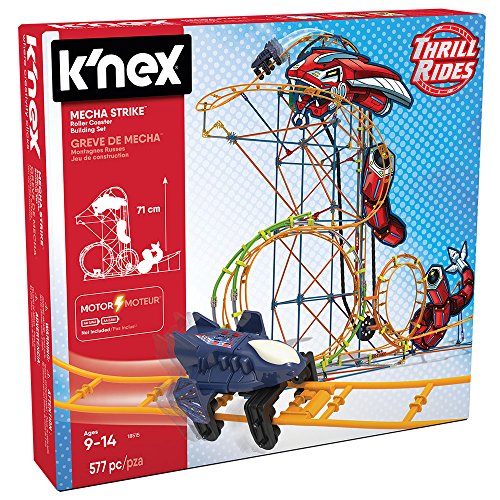 K 'NEX 18515 Mecha Strike Roller Coaster Building Set