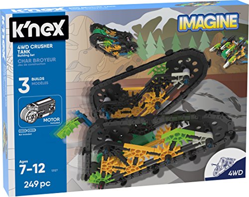 K'NEX - 4 Wheel Drive Crusher Tank - Bau- und Konstruktio…