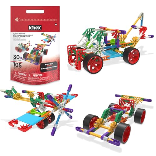 K'NEX Basic Fun Custom Cruisers Building Set – 30 Modelle…